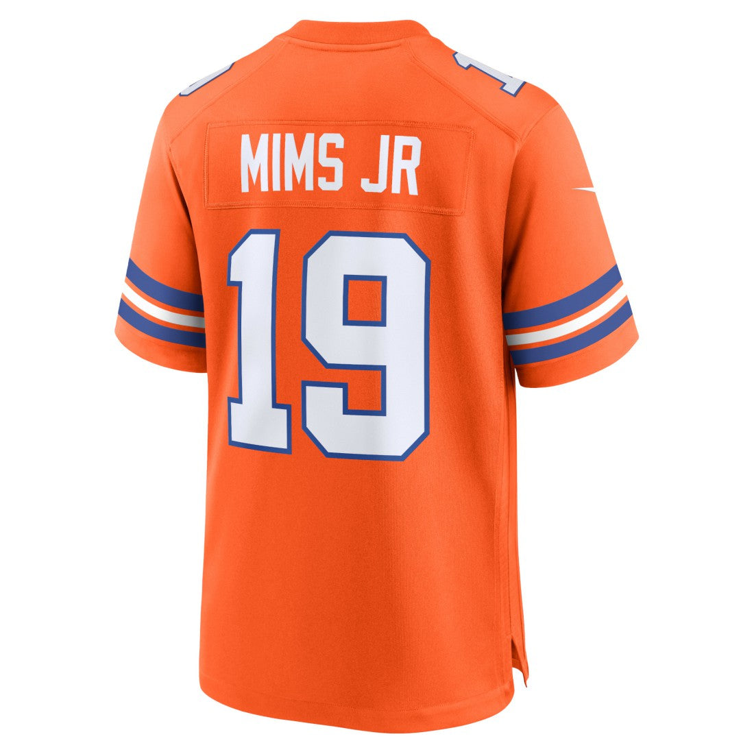 Nike Marvin Mims Jr Denver Broncos Mile High Collection 1977 Throwback Player Game Jersey Orange