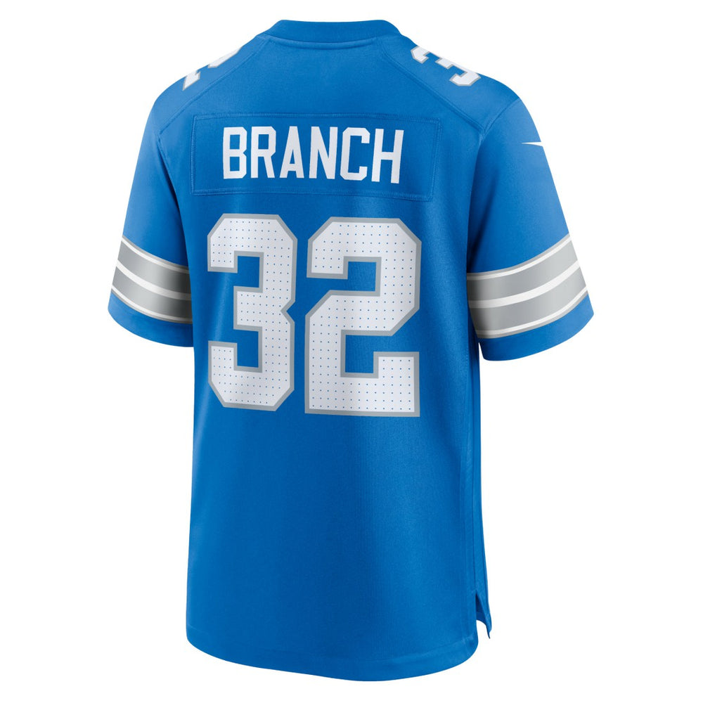 Nike Brian Branch Detroit Lions Game Jersey Blue