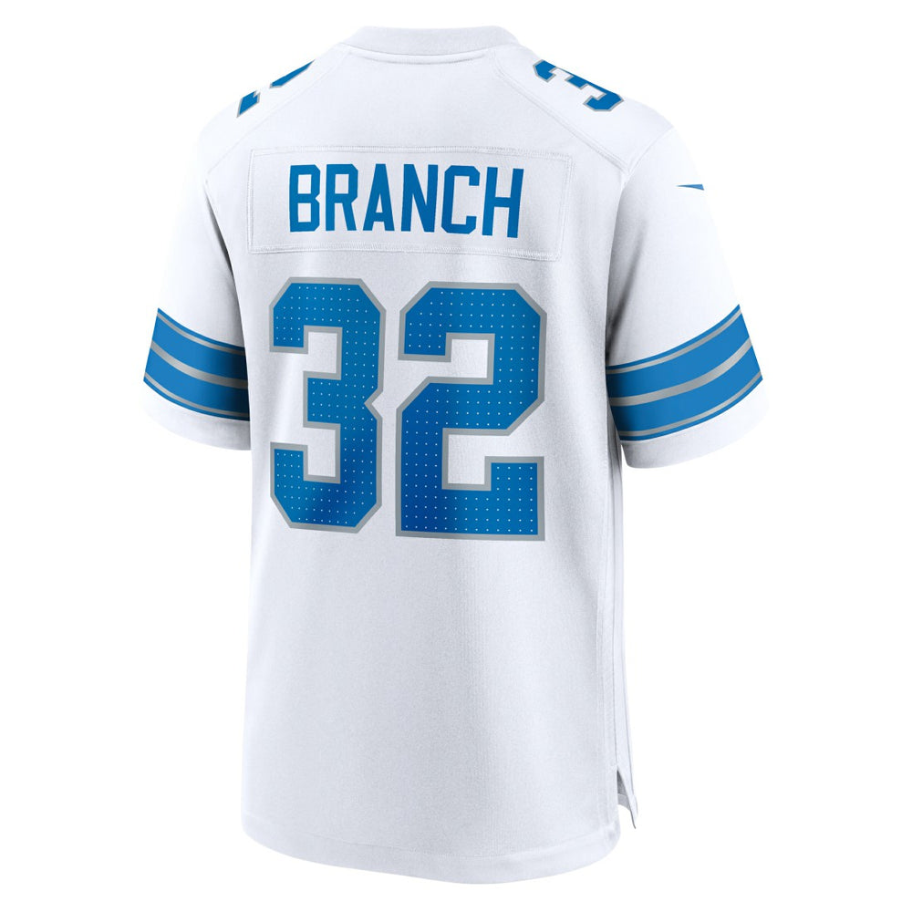Nike Brian Branch Detroit Lions White Game Jersey White