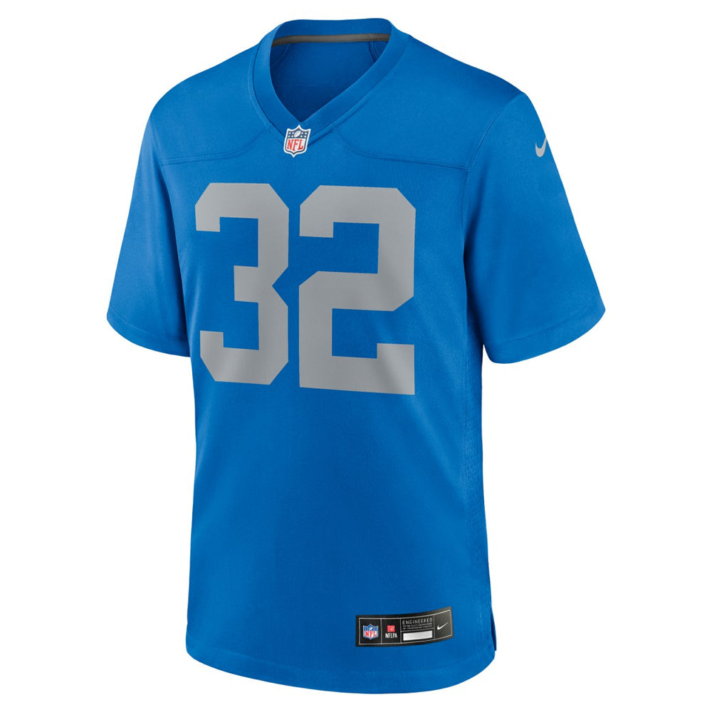 Nike Brian Branch Detroit Lions Alternate Game Jersey Blue