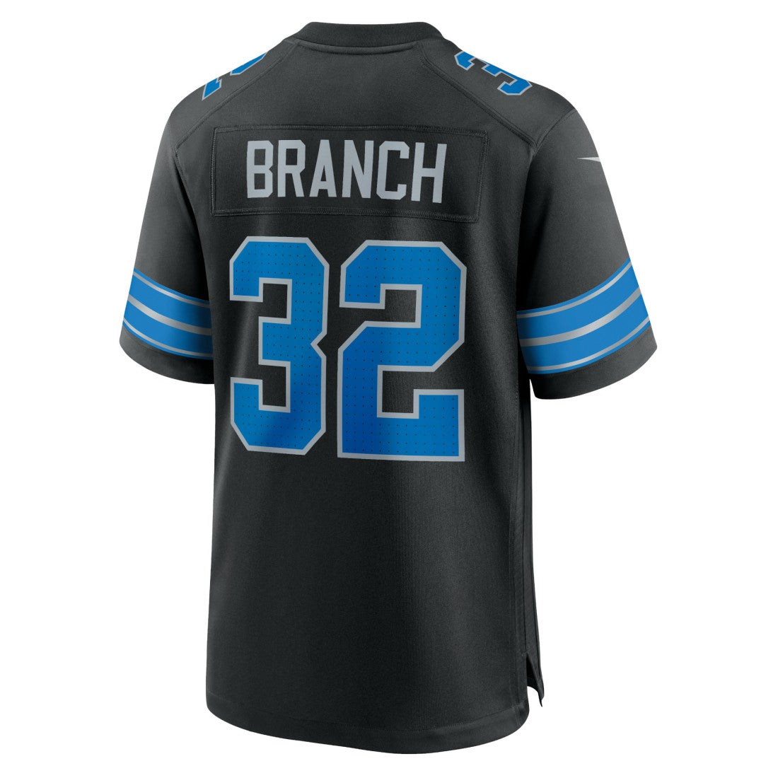 Nike Brian Branch Detroit Lions Alternate Game Jersey Black