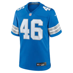 Nike Jack Campbell Detroit Lions Game Jersey Blue