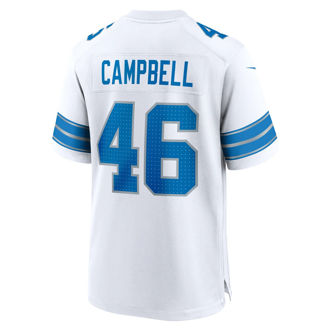 Nike Jack Campbell Detroit Lions White Game Jersey White