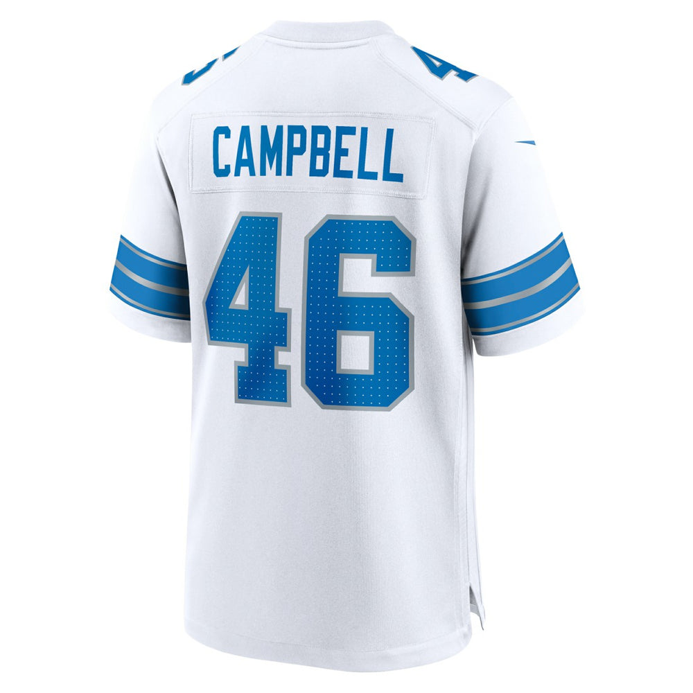 Nike Jack Campbell Detroit Lions White Game Jersey White