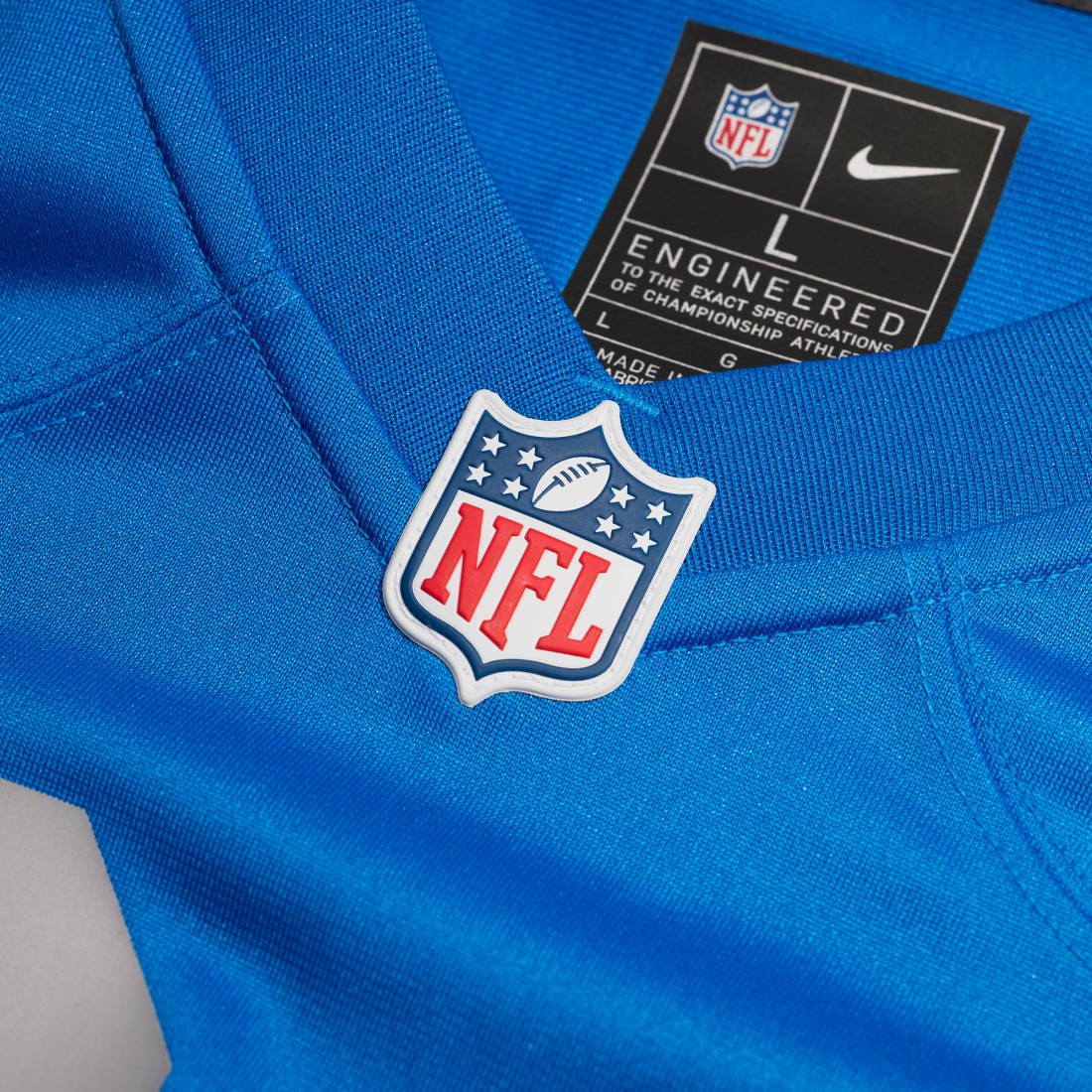 Nike Jack Campbell Detroit Lions Alternate Game Jersey Blue