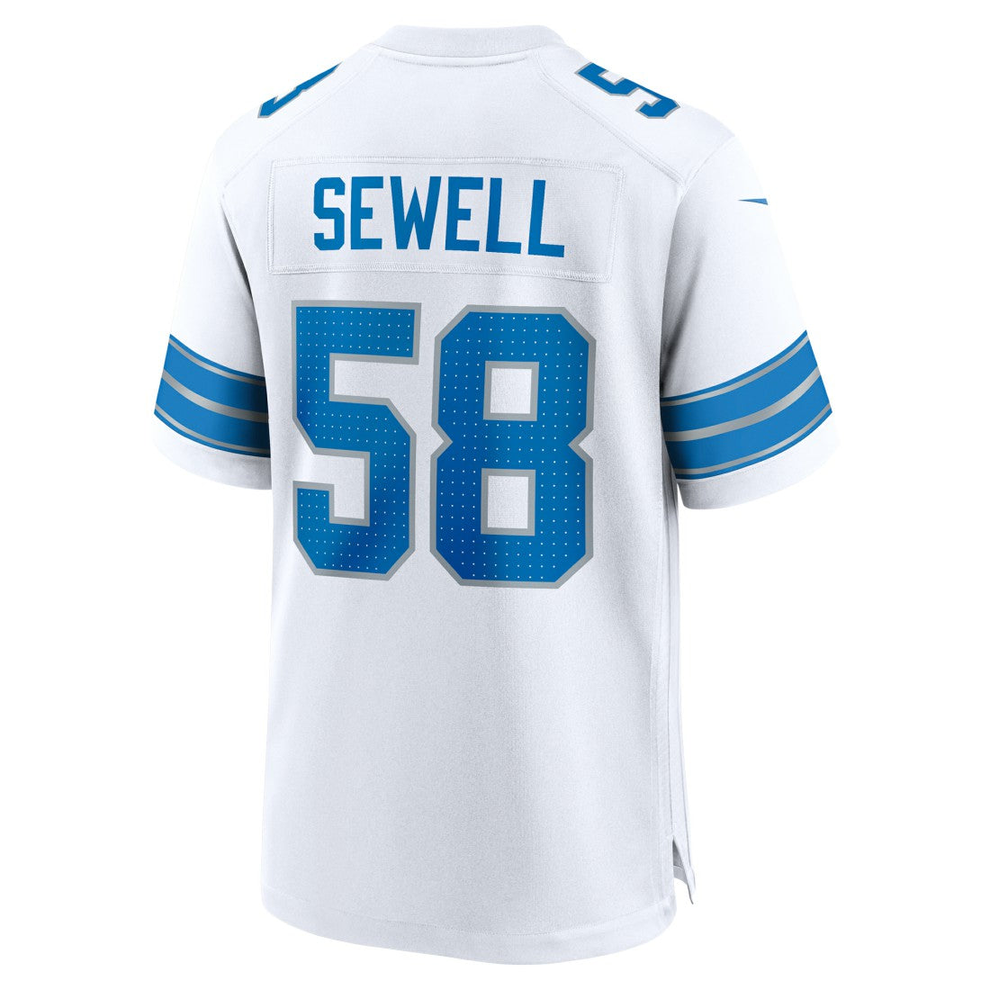 Nike Penei Sewell Detroit Lions Game Jersey White