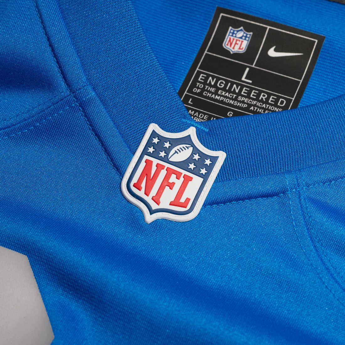 Nike Sam LaPorta Detroit Lions Alternate Game Jersey Blue