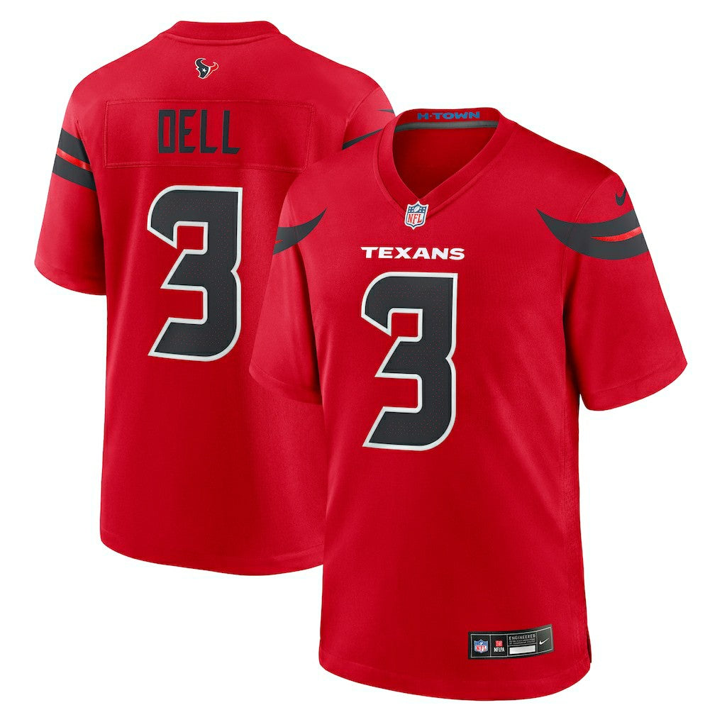Nike Tank Dell Houston Texans Alternate Game Jersey Red