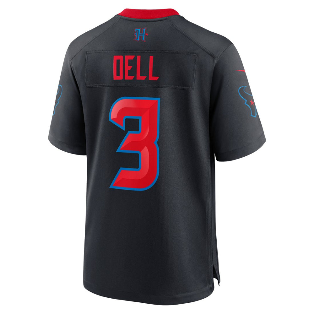 Nike Tank Dell Houston Texans 2nd Alternate Game Jersey Navy