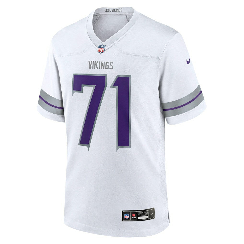 Nike Christian Darrisaw Minnesota Vikings Alternate Game Jersey White