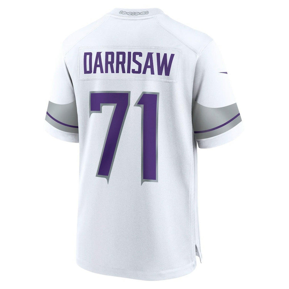 Nike Christian Darrisaw Minnesota Vikings Alternate Game Jersey White