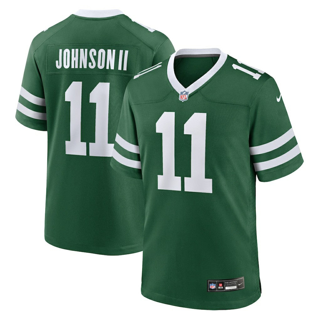 Nike Jermaine Johnson II New York Jets Game Jersey Legacy Green