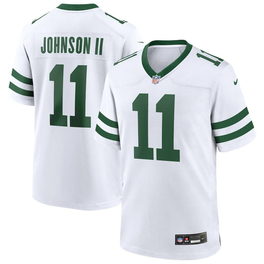 Nike Jermaine Johnson II New York Jets Game Jersey Legacy White