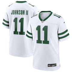 Nike Jermaine Johnson II New York Jets Game Jersey Legacy White