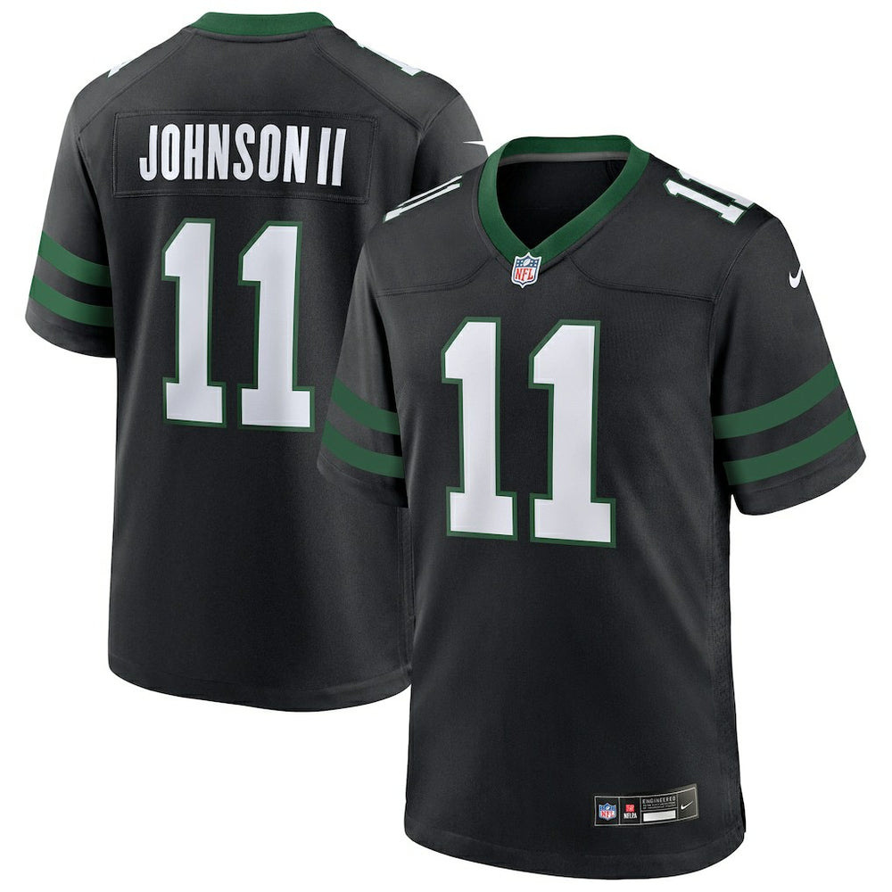 Nike Jermaine Johnson II New York Jets Alternate Game Jersey Legacy Black