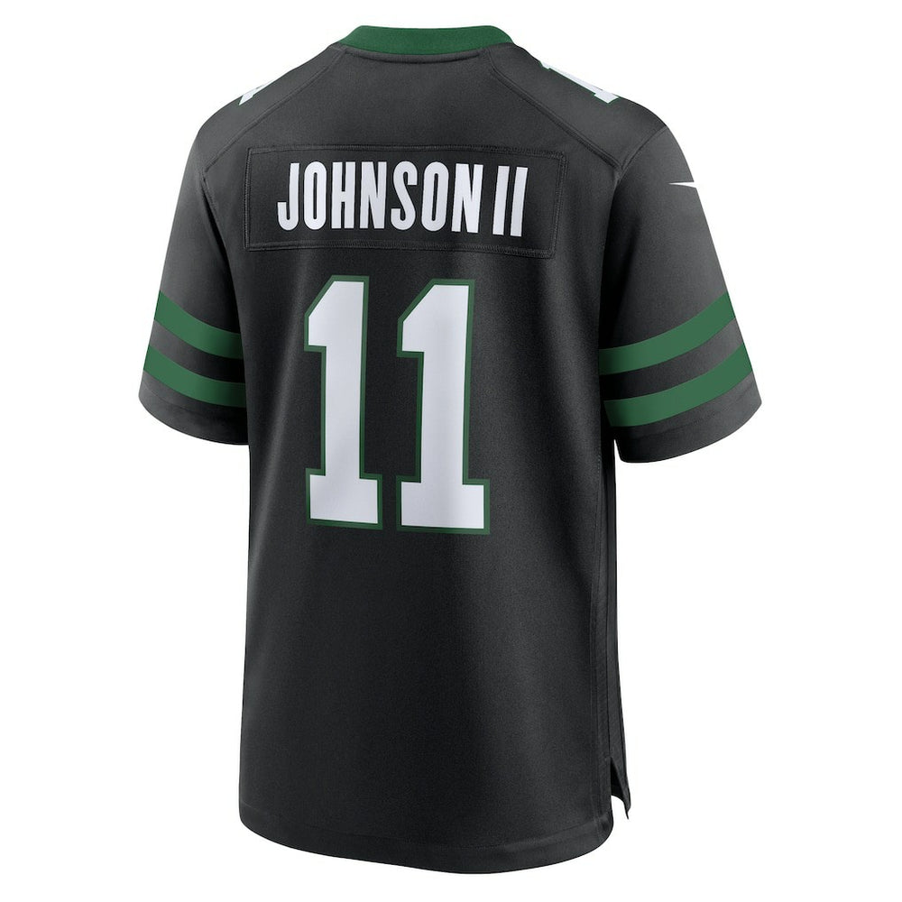 Nike Jermaine Johnson II New York Jets Alternate Game Jersey Legacy Black