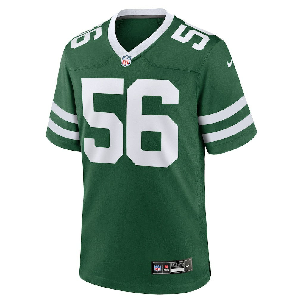 Nike Quincy Williams New York Jets Game Player Jersey – Legacy Green