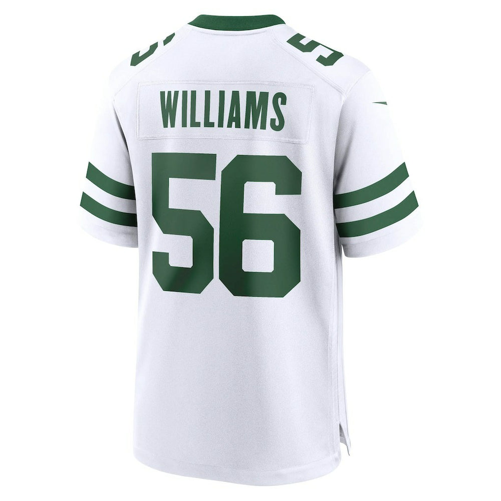 Nike Quincy Williams New York Jets Game Jersey Legacy White