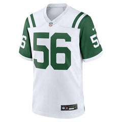 Nike Quincy Williams New York Jets Alternate Game Jersey White