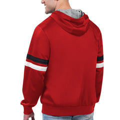 Atlanta Hawks G-III Sports by Carl Banks Contender Full-Zip Hoodie Jacket Red
