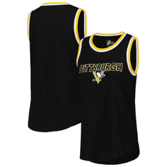 Pittsburgh Penguins G-III 4Her by Carl Banks Women's Strategy Tank Top - Black - NHL 201038256