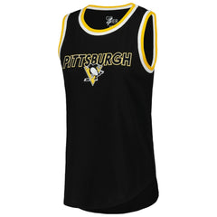 Pittsburgh Penguins G-III 4Her by Carl Banks Women's Strategy Tank Top - Black - NHL 201038256