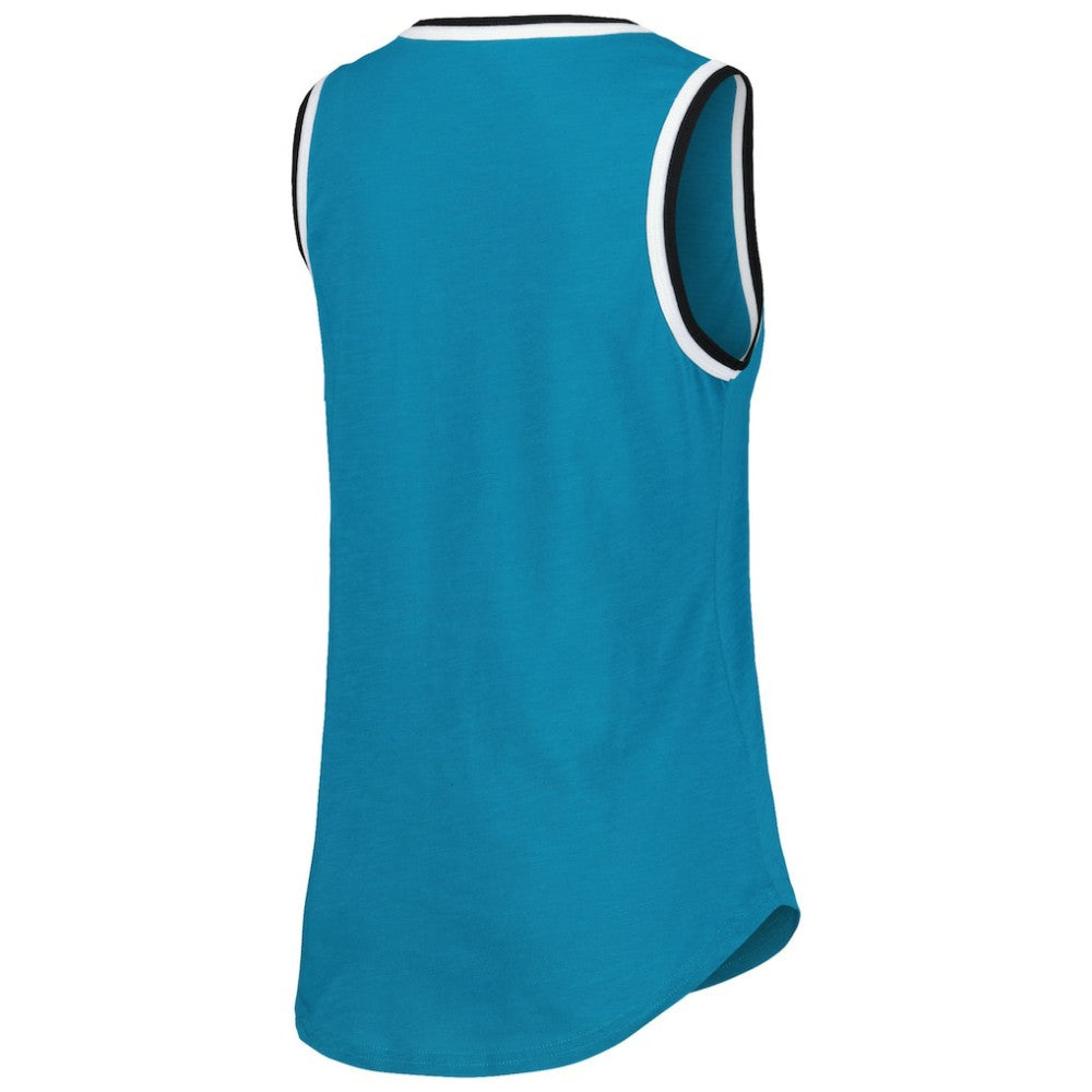 San Jose Sharks G-III 4Her by Carl Banks Women's Strategy Tank Top - Teal - NHL 201038257