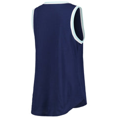 Seattle Kraken G-III 4Her by Carl Banks Women's Strategy Tank Top - Deep Sea Blue - NHL 201038259