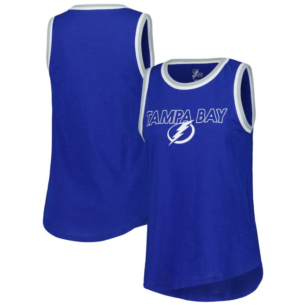 Tampa Bay Lightning G-III 4Her by Carl Banks Women's Strategy Tank Top - Blue - NHL 201038260