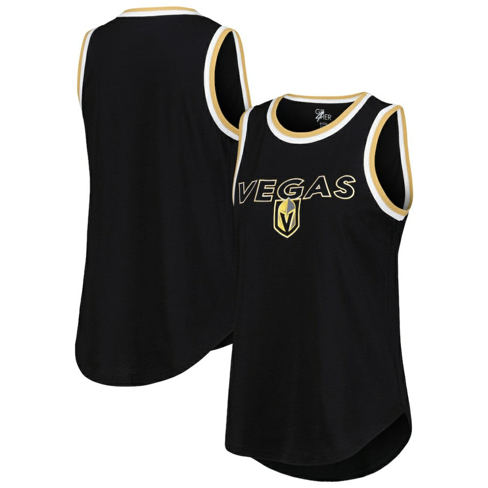 Vegas Golden Knights G-III 4Her by Carl Banks Women's Strategy Tank Top - Black - NHL 201038264