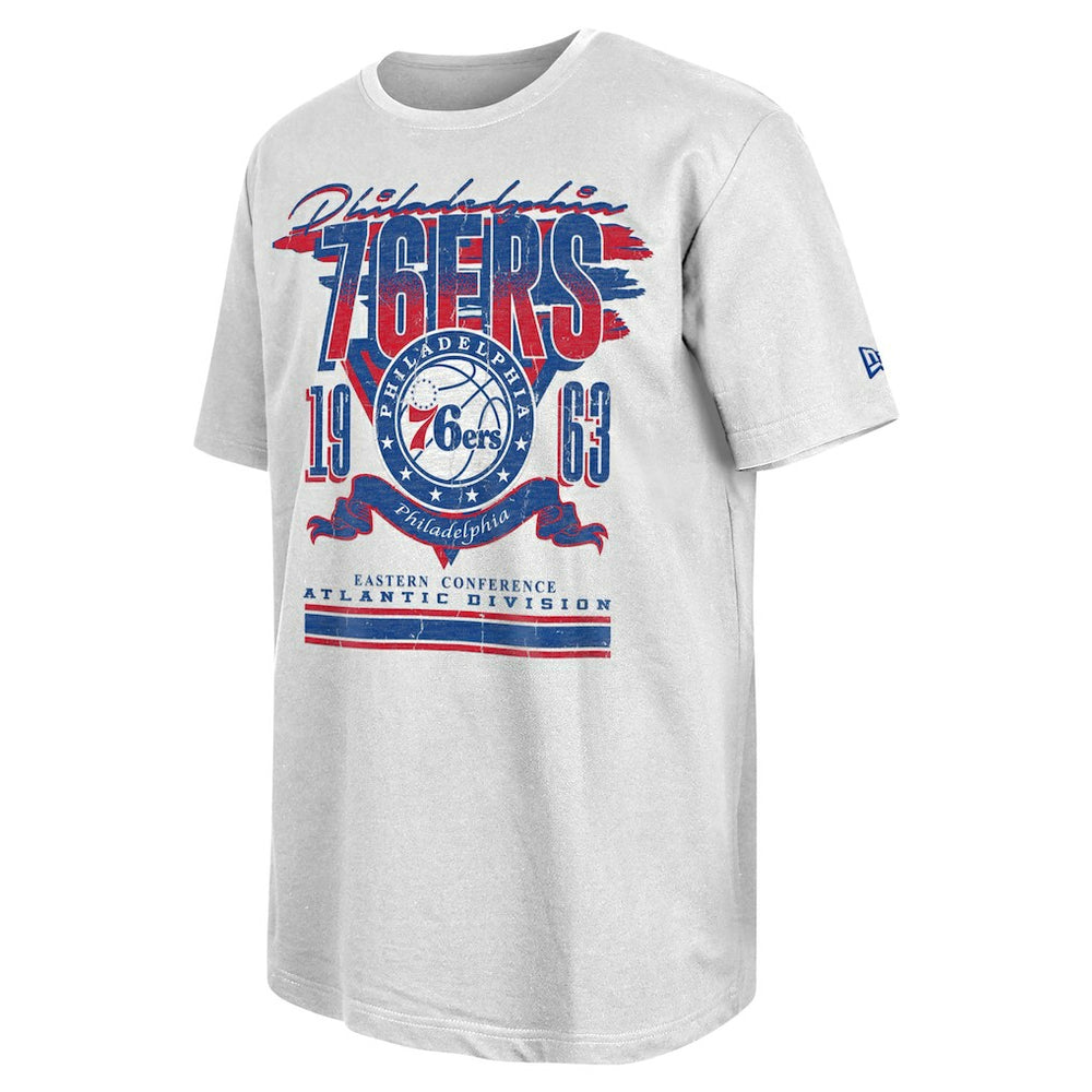 Philadelphia 76ers Sport Classics Oversized T-Shirt White | New Era Near Me