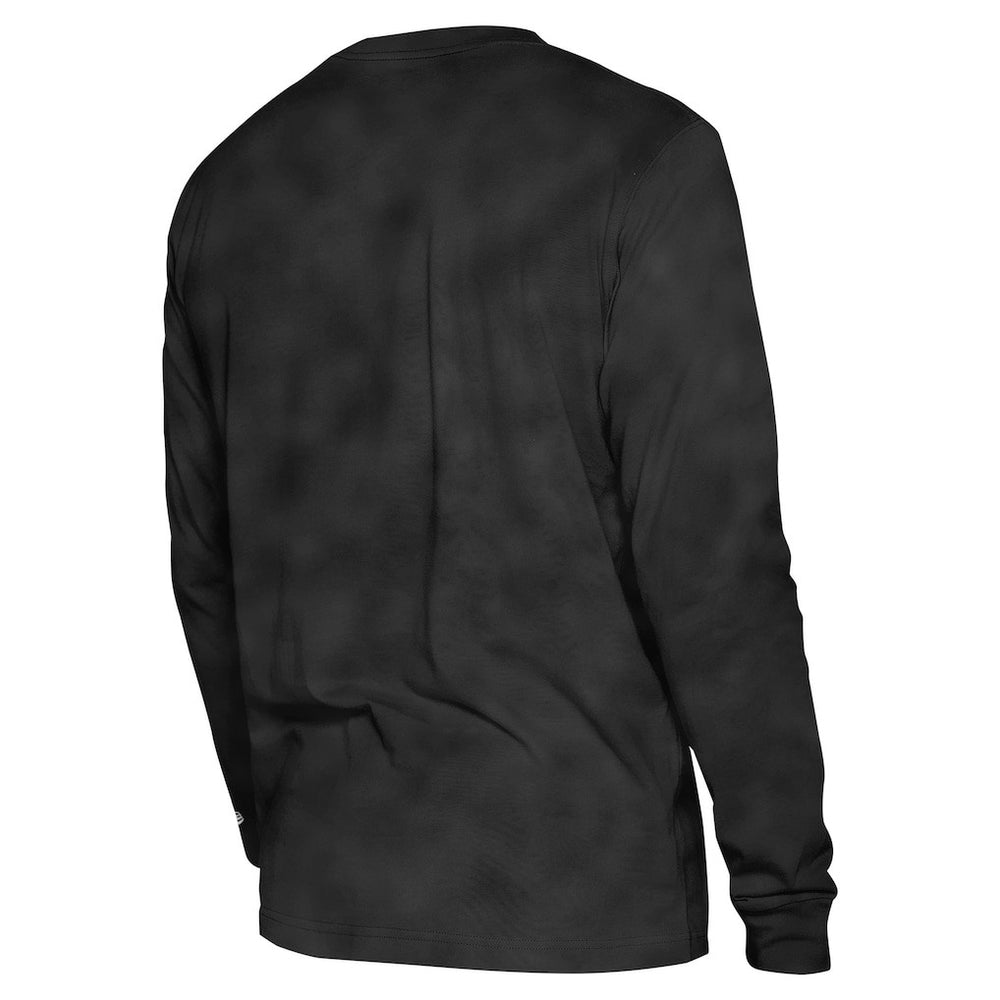 Chicago Bulls Unisex Oversized Essentials Enzyme Wash Long Sleeve T-Shirt for sale Black | New Era Lifestyle