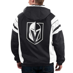 Vegas Golden Knights Starter Home Team Half-Zip Hoodie Jacket - Black - NHL 201038649