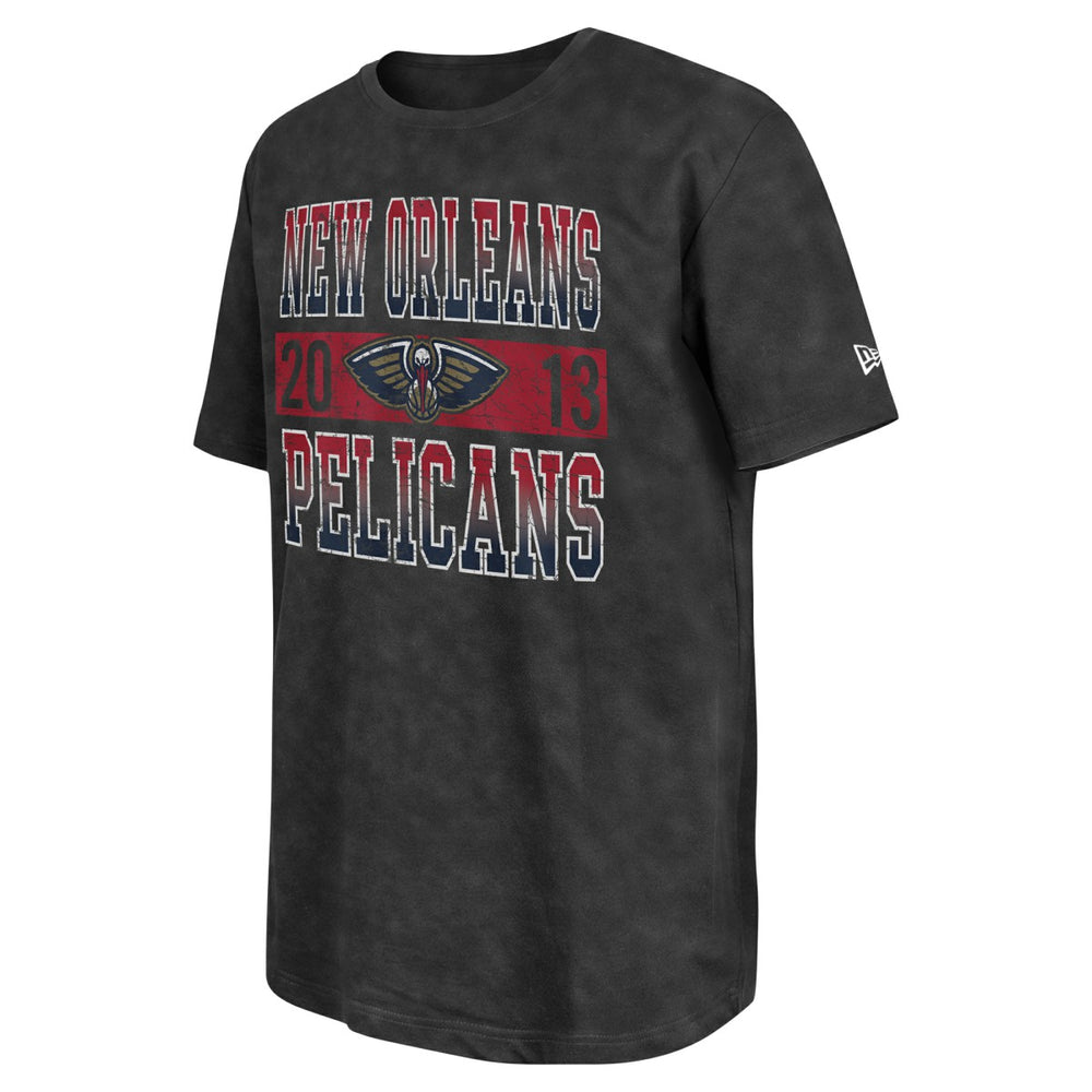 New Orleans Pelicans Enzyme Washed Oversized T-Shirt Black | New Era outlet