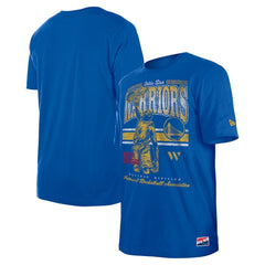 Golden State Warriors Enzyme Wash Oversized T-Shirt for sale Royal | New Era US