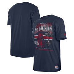 New Orleans Pelicans Enzyme Wash Oversized T-Shirt Navy | New Era for sale