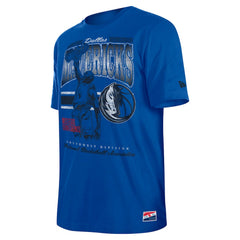 Dallas Mavericks Enzyme Wash Oversized T-Shirt for sale Blue | New Era online