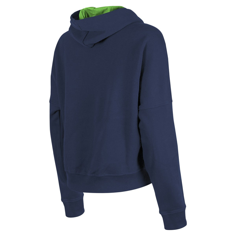 Minnesota Timberwolves Women's Boxy Pullover Hoodie Navy | New Era discount