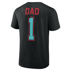 Arizona Diamondbacks Father's Day #1 Dad T-Shirt - Black - MLB Discount