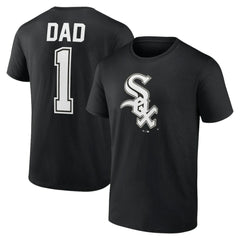 Chicago White Sox Father's Day #1 Dad T-Shirt - Black - MLB Sale