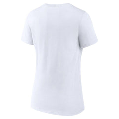 Cleveland Guardians Women's Love Wins V-Neck T-Shirt - White - MLB Discount