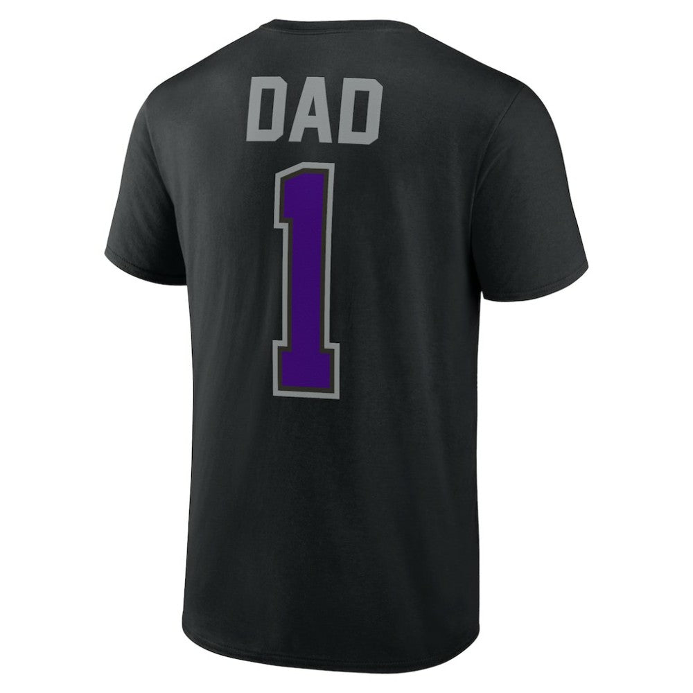 Colorado Rockies Father's Day #1 Dad T-Shirt - Black - MLB Sale
