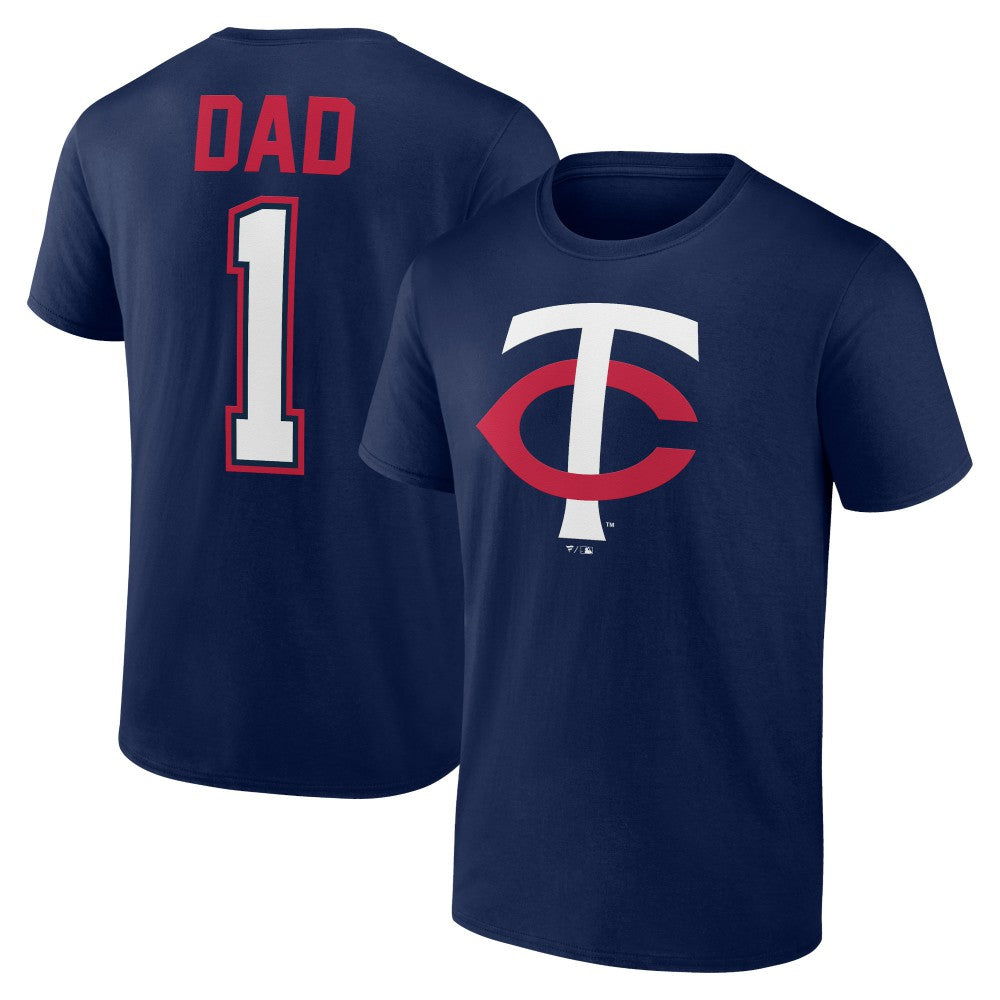 Minnesota Twins Father's Day #1 Dad T-Shirt - Navy - MLB Online