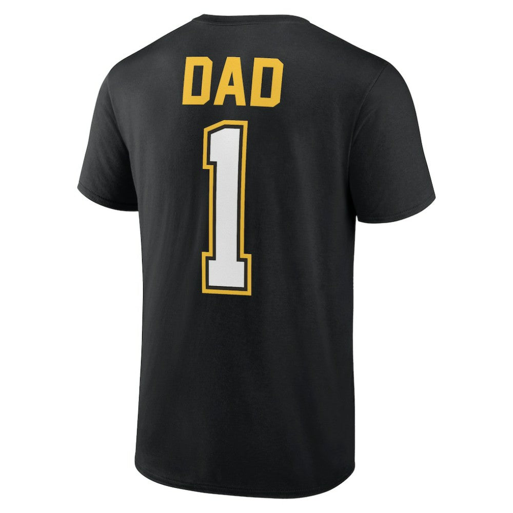 Pittsburgh Pirates Father's Day #1 Dad T-Shirt - Black - MLB Lifestyle