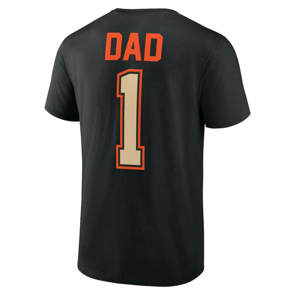 San Francisco Giants Father's Day #1 Dad T-Shirt - Black - MLB Sale
