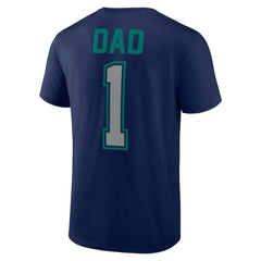 Seattle Mariners Father's Day #1 Dad T-Shirt - Navy - MLB Online