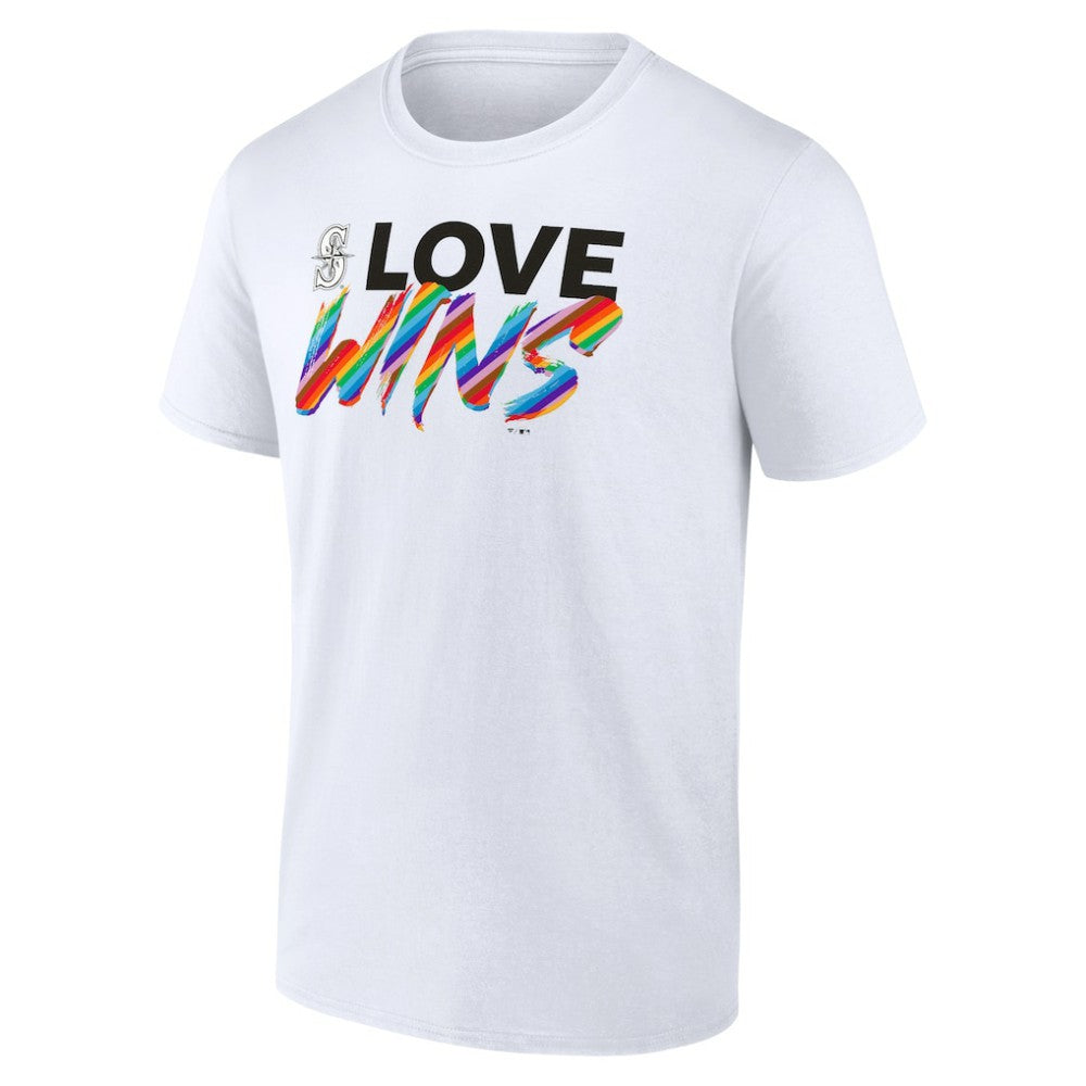 Seattle Mariners Love Wins T-Shirt - White - MLB Online