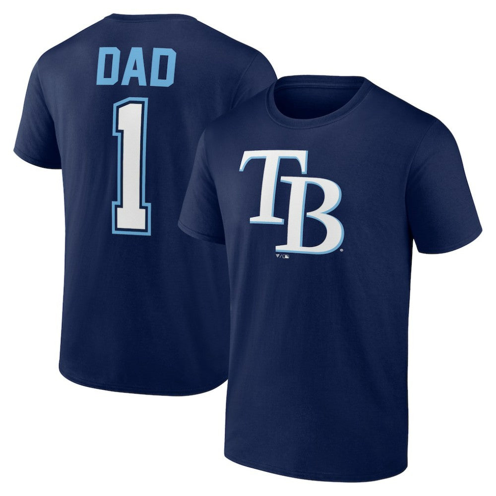 Tampa Bay Rays Father's Day #1 Dad T-Shirt - Navy - MLB Online