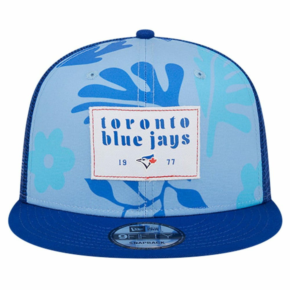 Toronto Blue Jays New Era Bikini Bottom Trucker 9FIFTY Snapback Hat - Royal - New Era Lifestyle
