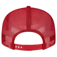 Los Angeles Angels New Era Bikini Bottom Trucker 9FIFTY Snapback Hat - Red - New Era Lifestyle